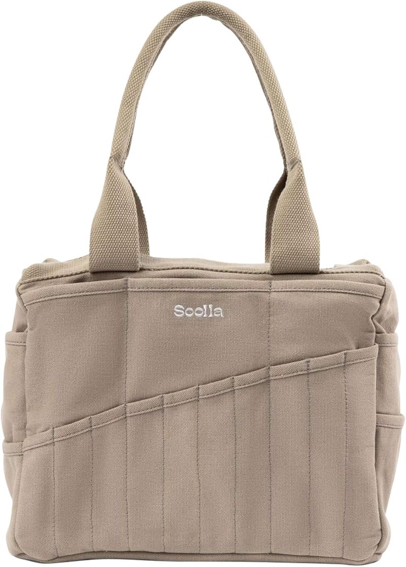 Soolla Studio Bag - World's Most Loved Art Supply & Pottery Tool Bag, Machine Washable, Over 30 Pockets, 10 Premium Colors, Quick-Dry Canvas, Organizer for Crafts, Sewing, Knitting, Adults, Students, - Image 1